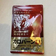カロバーンEX 30日分 肥満気味　体脂肪の減少　内臓脂肪 ウエスト　BMI値のサムネイル