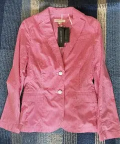新品未使用 BANANA REPUBLIC ギンガムチェック ジャケット XSのサムネイル
