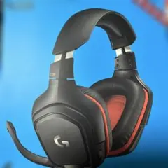 Logitech G331 ヘッドセット ブラック/レッド