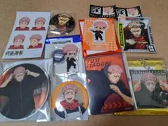 虎杖悠仁 呪術廻戦 アクスタ アクキー 缶バッジ グッズセット