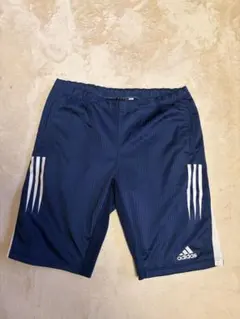 adidas ジャージ ハーフパンツ ネイビー サイズOのサムネイル