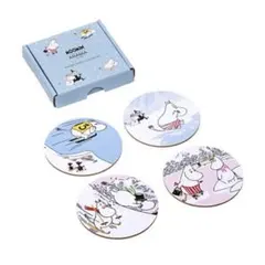 MOOMIN ムーミン ARABIA アラビア コースター 4枚セット