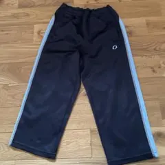IGNIO ネイビー　水色 ライン　長ズボンロングパンツ 110サイズ