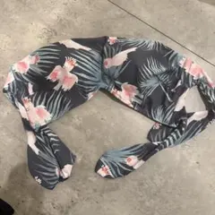 ALEXIA STAM ボタニカルトップス水着