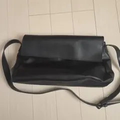 improduct 黒 レザー ショルダーバッグ イッセイミヤケ - メルカリ