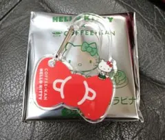 珈琲館 サンリオ アクリルカラビナ キティ リボン
