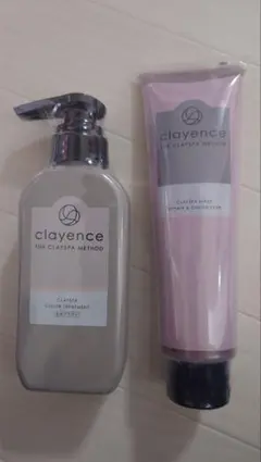 clayence ①カラートリートメント （モカ）②マスク リペア&カラーキープ