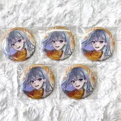 にじさんじ 樋口楓 7大タワー コラボ 等身缶バッジ セット