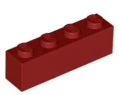 レゴ3010ダークレッド100コ