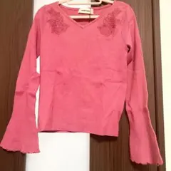 レッセパッセ　レース花　ニット
