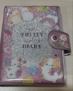 ねこ　シール帳　バインダー シール付き