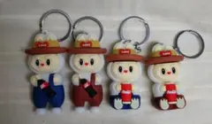 ラブブキーホルダー 4個セット コカ・コーラ★未使用品★