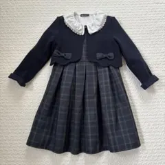 エニィファム　べべ　女の子　卒園式　入学式　セットアップ　120