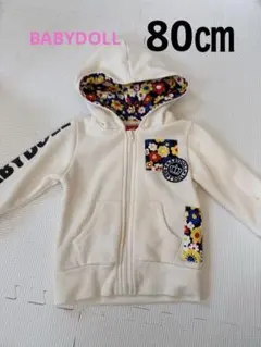 【BABYDOLL】花柄パーカー
