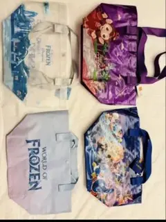 Frozenなど 香港ディズニー　ショッピングバッグセット