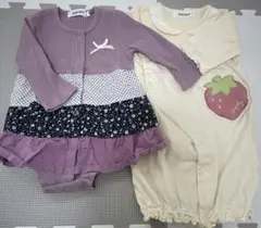 SLAP SLIP ベビー服　2wayカバーオー50-70、ロンパース70