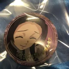 鬼滅の刃 ufotable cafe 終ノ巻 箔押し 缶バッジ 胡蝶カナエ