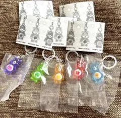 ケアベア クリアマスコットチャーム2 めじるしアクセサリー　コンプリート