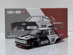 1/64 MINIGT 街道ハウス ダットサン510レーシング V1 NISMO