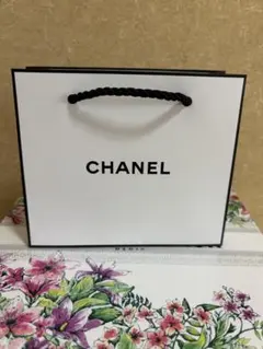 CHANEL シャネル ショップ袋 ショッパー 紙袋 ホワイト ミニ