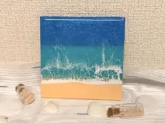 レジンアート 海 オーシャンアート インテリア