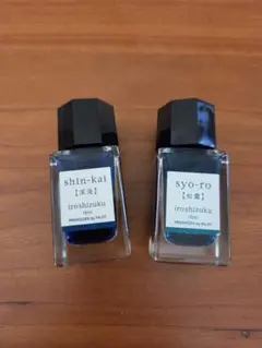 PILOT 色彩雫 iroshizuku 深海 松露 2本セットのサムネイル