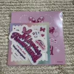 【未開封】ミニーのファンダーランド 卒業しない旅行 ステッカー ディズニー