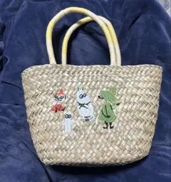 MOOMIN 刺繍カゴバッグ