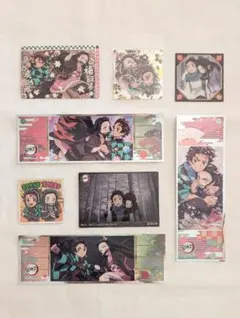 鬼滅の刃 ステッカーやシール 8枚セット