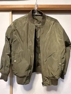 GU MA-1 ブルゾン カーキ リバーシブル アウター　レディース