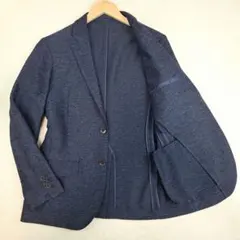 美品✨ユナイテッドアローズ　洗えるサマージャケット　ネイビー霜降り　M