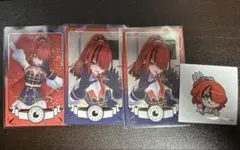 にじさんじ 共通衣装3D ランダムチェキ風カード レインパターソン ステッカー