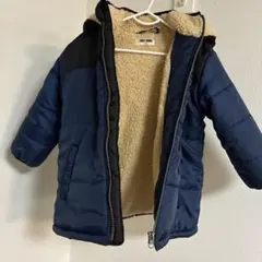 キッズ アウター ネイビー 裏ボア 100センチ FIRST COUNT