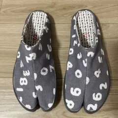 【新品】SOU・SOU 貼付つっかけ 日本製 足袋 SO-SU-U濃灰 京都 Sのサムネイル