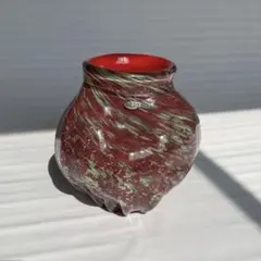 ヴィンテージ 花瓶 壺 アンティーク ハンドメイド花器 ビンテージ 花器