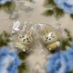 ちいかわ ソフビマスコット うさぎ指人形 2点セット