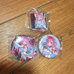 結城さくな 缶バッジ キーホルダー3種セット ファミマ SAO - メルカリ