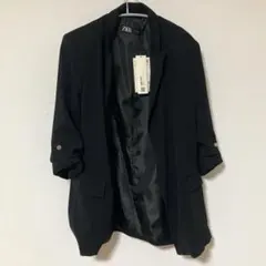 ZARA ロールアップスリーブブレザー