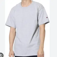 【1回着用】チャンピオン　半袖Tシャツ　グレー　M