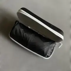 折りたたみ傘 日傘・雨傘 収納ケース付き UVカット ブラック