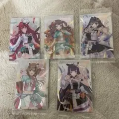 ホロライブEnglish&インドネシア　5枚まとめ売りセット