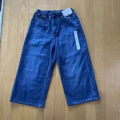 UNIQLO ワイドフィットストレートジーンズ　KIDS 150