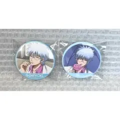 銀魂 銀八先生 坂田銀時 缶バッジ 2点セット