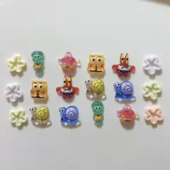 スポンジボブ ネイルパーツセットのサムネイル
