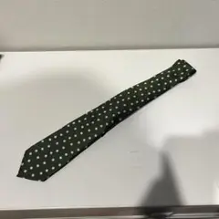 ボッテガドット柄スリムタイ
