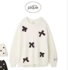 gelato pique リボン装飾ルームウェア