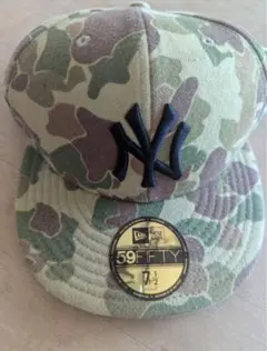 59FIFTY ニューヨーク・ヤンキース 迷彩柄・キャップ