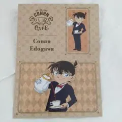 名探偵コナンカフェ 江戸川コナン ミニクリアファイル セガラッキー