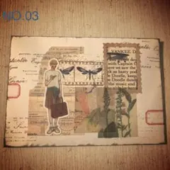 NO.03 おすそ分けファイル　封筒コラージュ