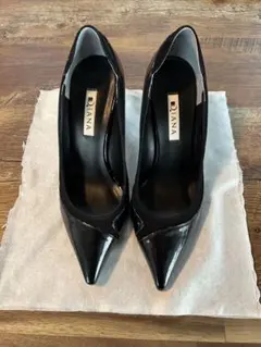 DIANA ブラック ハイヒール 8cm
